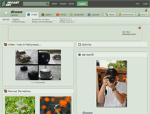Tablet Screenshot of dinozor.deviantart.com