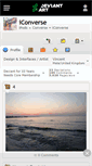 Mobile Screenshot of iconverse.deviantart.com
