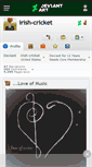 Mobile Screenshot of irish-cricket.deviantart.com