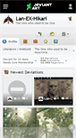 Mobile Screenshot of lan-ex-hikari.deviantart.com