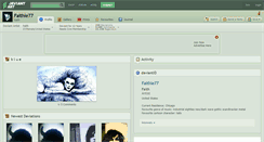 Desktop Screenshot of faithie77.deviantart.com