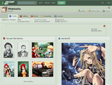 Tablet Screenshot of niramuchu.deviantart.com