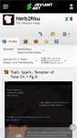 Mobile Screenshot of herb2risu.deviantart.com