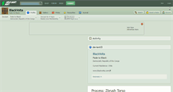 Desktop Screenshot of blackvolta.deviantart.com