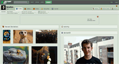 Desktop Screenshot of belafon.deviantart.com