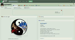 Desktop Screenshot of kashiangel07.deviantart.com