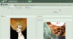 Desktop Screenshot of caraya.deviantart.com