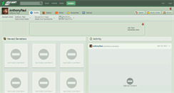 Desktop Screenshot of anthonypaul.deviantart.com