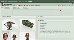 Desktop Screenshot of gabrieldishaw.deviantart.com