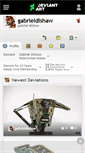 Mobile Screenshot of gabrieldishaw.deviantart.com