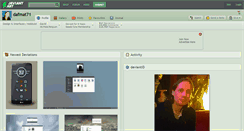 Desktop Screenshot of dafmat71.deviantart.com