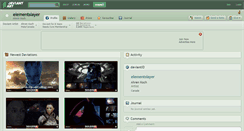 Desktop Screenshot of elementslayer.deviantart.com