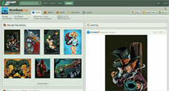 Desktop Screenshot of likwidlead.deviantart.com