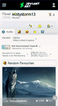 Mobile Screenshot of mistystorm13.deviantart.com
