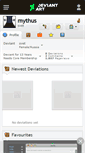 Mobile Screenshot of mythus.deviantart.com