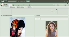 Desktop Screenshot of krima.deviantart.com
