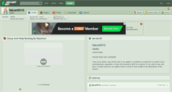 Desktop Screenshot of falcon0010.deviantart.com
