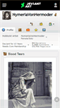 Mobile Screenshot of nymeriavonhermoder.deviantart.com