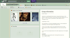 Desktop Screenshot of lycanthropexhuman.deviantart.com