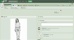 Desktop Screenshot of fashiodesart.deviantart.com