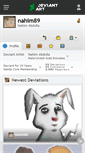 Mobile Screenshot of nahim89.deviantart.com