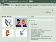 Tablet Screenshot of nahim89.deviantart.com