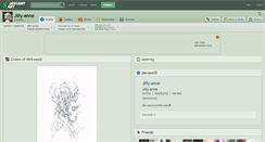Desktop Screenshot of jilly-anne.deviantart.com