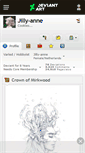 Mobile Screenshot of jilly-anne.deviantart.com