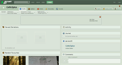 Desktop Screenshot of celticspice.deviantart.com