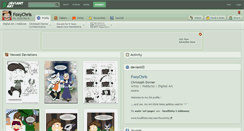 Desktop Screenshot of foxychris.deviantart.com