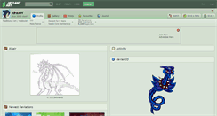 Desktop Screenshot of idraxw.deviantart.com