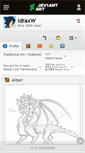 Mobile Screenshot of idraxw.deviantart.com