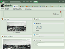 Tablet Screenshot of anthracite.deviantart.com