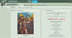 Desktop Screenshot of animal-illustration.deviantart.com