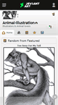 Mobile Screenshot of animal-illustration.deviantart.com