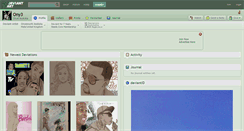 Desktop Screenshot of ony3.deviantart.com