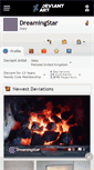 Mobile Screenshot of dreamingstar.deviantart.com