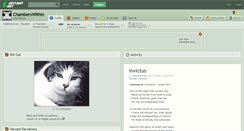 Desktop Screenshot of chamberswithin.deviantart.com