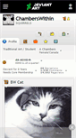 Mobile Screenshot of chamberswithin.deviantart.com
