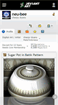 Mobile Screenshot of neu-bee.deviantart.com
