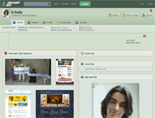 Tablet Screenshot of g-sully.deviantart.com