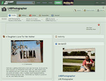 Tablet Screenshot of lnbphotographer.deviantart.com