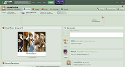 Desktop Screenshot of midorishina.deviantart.com