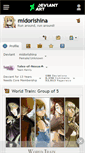 Mobile Screenshot of midorishina.deviantart.com