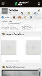 Mobile Screenshot of benero.deviantart.com