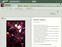 Tablet Screenshot of mokomar.deviantart.com