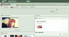 Desktop Screenshot of juza-x-ange.deviantart.com