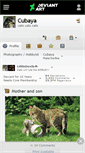 Mobile Screenshot of cubaya.deviantart.com