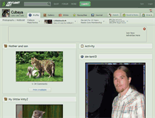 Tablet Screenshot of cubaya.deviantart.com
