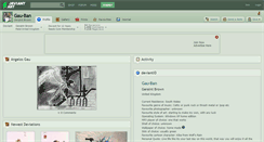 Desktop Screenshot of gau-ban.deviantart.com